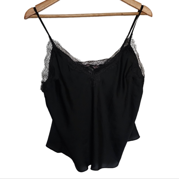 Victoria's Secret Tops - Victoria secret black lace slip top